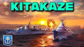 Kitakaze is cracked now! Raining down fire on the reds #wowslegends