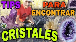 TIPS PARA ENCONTRAR GEODAS, AMATISTAS, MINERALES, Y PIEDRAS PRECIOSAS CON HIJO DE LA PACHA. CAP #22