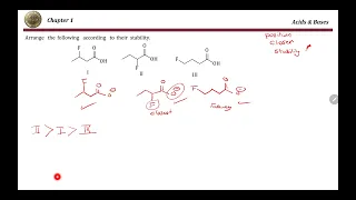 Acidity Strength: Inductive Effects and Resonance