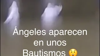 Aparecen Ángeles en unos bautizos 😲😲😲😲