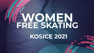 Vivien Papp HUN | WOMEN FREE SKATE PROGRAM | Kosice Week 3 – 2021 #JGPFigure