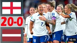 England vs Latvia Extended Highlights | Crazy Match | Women's Football 2023