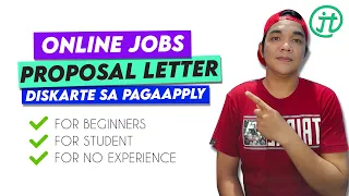 ONLINE JOBS Proposal Letter Strategy For Beginners Homebased Job Philippines