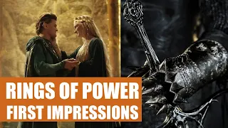 LOTR: RINGS OF POWER | First Impressions *NO SPOILERS*