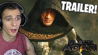 Black Adam (2022) - Official Comic-Con Trailer REACTION!!!