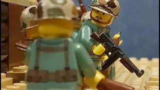 Battle Of Tarawa Atoll | Lego WW2 Stopmotion