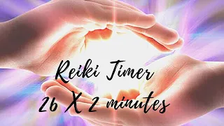 靈氣  Reiki Timer with bell 26 positions every 2 minutes    No music & No sound  靈氣