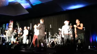 Supernatural #Houscon 2015 cast cabaret "With a Little Help From My Friends"