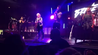 Moriah Peters joined by her husband Joel Smallbone for "Haven't Even Kissed"