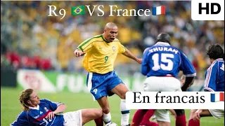Ronaldo R9 VS France 🇫🇷1998 : en Français 50 IPS Full HD ( coupe du monde 98 )