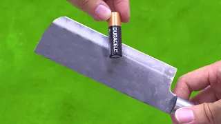 KNIFE Like a razor! Sharpen Your Knife in 1 Minute with This Tool