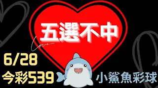 539不出牌│ 連4期過關! 小鯊魚五選不中分享 #不出牌 #539