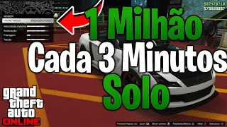 *1 Milhão cada 3 minutos* FANTÁSTICO Glitch de dinheiro SOLO no gta 5 online Faça AGORA!