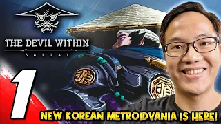 #1 THE DEVIL WITHIN SATGAT 데블위딘 삿갓 Korean Metroidvania Game