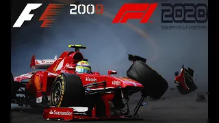 Evolution of F1 Games Series 2009 - 2020 /World Evolution