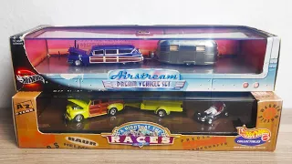 Hot Wheels 100% Caddy+Airstream & Night at The Races 164