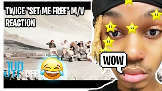 Reacting To TWICE "SET ME FREE" M/V *Talented 😮