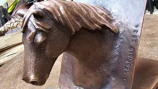 how I made a horse head full video