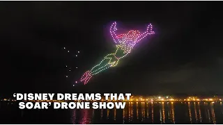 Disney Dreams That Soar drone show | Disney Springs | Debut (Full Show)