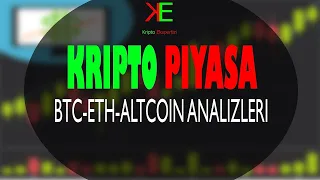 #BTC Teknik Analiz (PİYASADAKİ SON DURUM) #ETH #CHZ #BTT #XRP #ADA