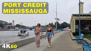 Port Credit in Mississauga - Suburban Toronto Walk (July 2021)