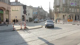 Ще одна ділянка в межах реконструкції вул. Бандери тепер доступна для проїзду. Відео Твого міста