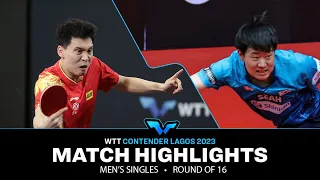 Oh Junsung vs Sun Wen | MS R16 | WTT Contender Lagos 2023