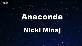 Anaconda - Nicki Minaj Karaoke 【No Guide Melody】 Instrumental