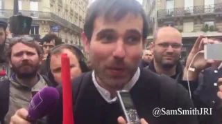 18 Mai 2016 - Echange entre Nuit Debout et Alexandre LANGLOIS