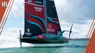 FINESSING TAIHORO IN AUCKLAND | April 18th | America's Cup