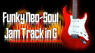 Funky Neo-Soul Jam Track in G 🎸 Guitar Backing Track