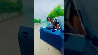 girl drifting a BMW car മലയാളി പൊളിയല്ലേ 👌👌#1million #1msubscribe  #arunsmoki #m4tech #carshorts