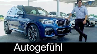 BMW X3 reveal REVIEW all-new SUV neu Offroad / Onroad 2018 - Autogefühl