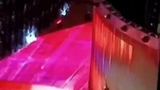 WWE Asukas’ entrance robe gets caught in curtain