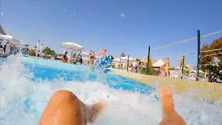 Zebra Black Hole WaterSlide at Nessebar AquaPark, Bulgaria