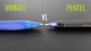 Uniball Click-Gel Vs Pentel Energel - How can the uniball pen be a best Gel pen? - VE26