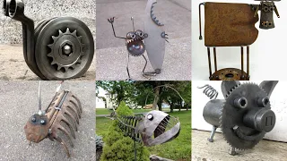 How scrap metal crafts made | scrap metal crafts ideas for beginners #3 | scrap metal art