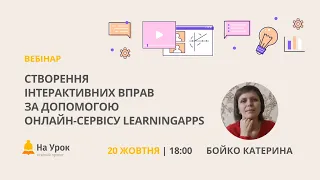 Створення інтерактивних вправ за допомогою онлайн-сервісу LearningApps