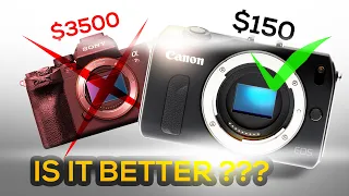Can You Tell The Difference? CANON EOS-M vs SONY A7SIII