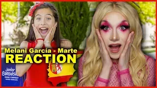 SPAIN - Melani García - Marte | Junior Eurovision 2019 REACTION