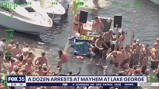 Fight on Florida lake ends with multiple arrests