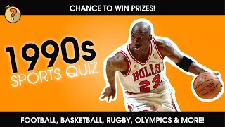 THINK YOU KNOW ABOUT 90s SPORT?! | 90s Sports Quiz with Questions and Answers #1