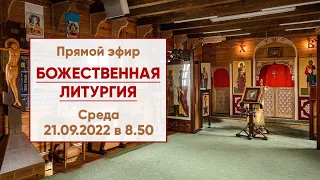 ☦ Рождество Пресвятой Владычицы нашей Богородицы | Божественная литургия | 21.09.2022 г. в 8.50