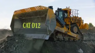 Caterpillar D12 Bulldozer