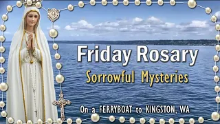🌹Friday Rosary🌹Sorrowful Mysteries of the Holy Rosary, MAY 17, 2024, Scenic, Scriptural Meditations