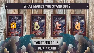 What makes you stand out? Tarot/Oracle pick a card reading