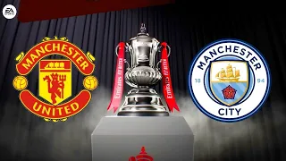 FIFA 23 - Manchester United   vs    Man City - FA Cup Final 22/23 | Full Match |  PS5™  [HD 1080p