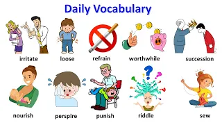 50 Daily Use English Words | Vocabulary with picture and sentences  #Vocabulary