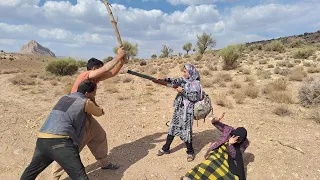 nomadic lifestyle of Iran/daily routine village life in Iran/nomadic lifestyle