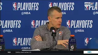 Billy Donovan's Postgame Comments